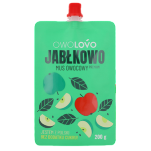 Mus jabłkowy 200g * JABŁKOWO OWOLOVO